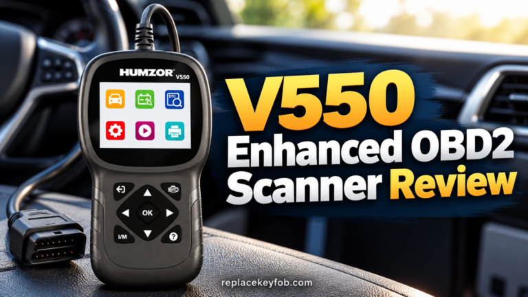 V550 Enhanced OBD2 Scanner Review