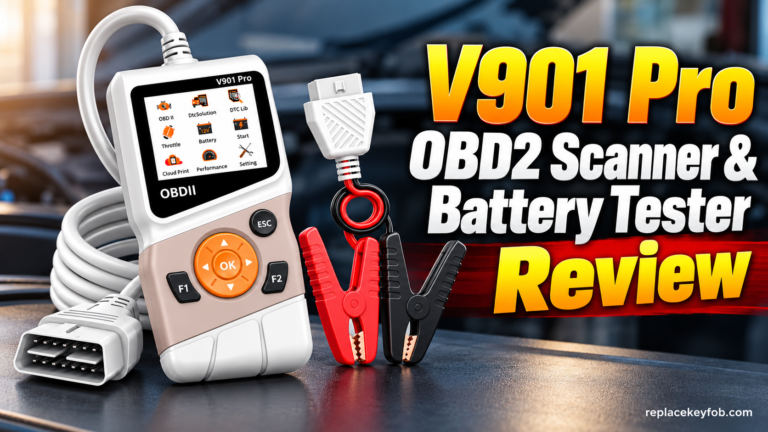 V901 Pro OBD2 Scanner & Battery Tester Review