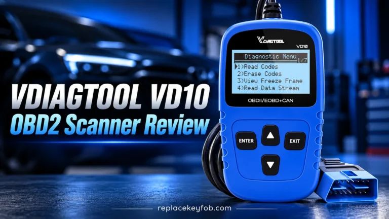 VDIAGTOOL VD10 OBD2 Scanner Review