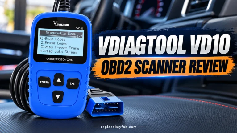 VDIAGTOOL VD10 OBD2 Scanner Review