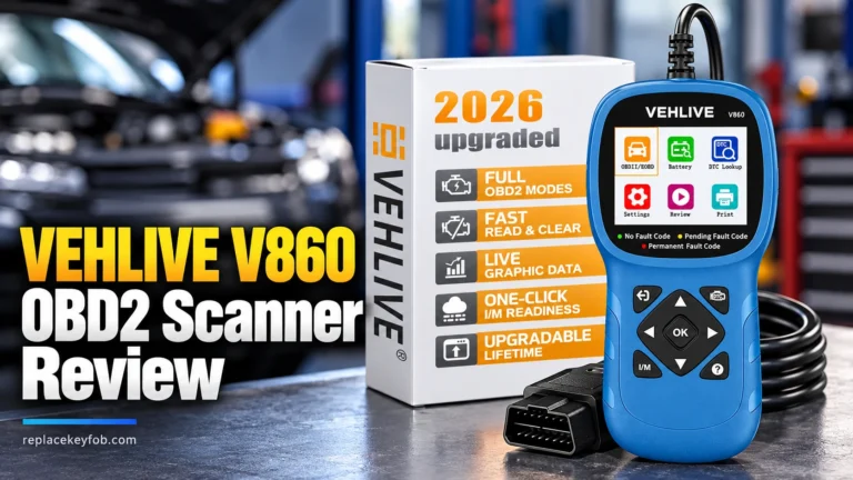 VEHLIVE V860 OBD2 Scanner Review