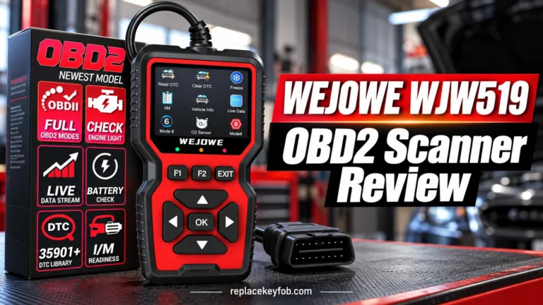 WEJOWE WJW519 OBD2 Scanner Review