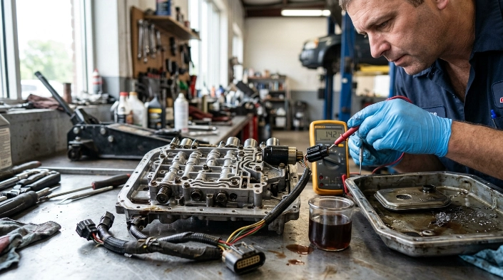 What does P0750 mean causes including shift solenoid, wiring, connector and transmission fluid problems