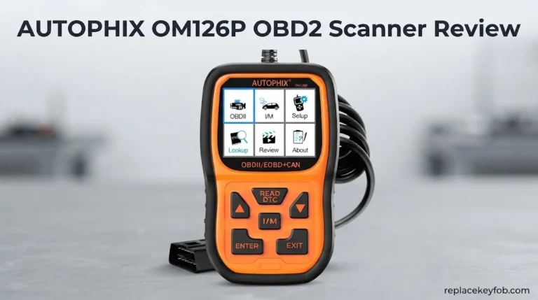 AUTOPHIX OM126P OBD2 Scanner Review