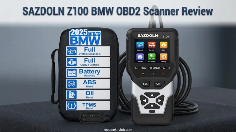 SAZDOLN Z100 BMW OBD2 Scanner Review