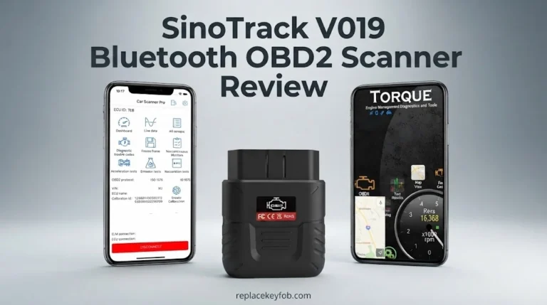 SinoTrack V019 Bluetooth OBD2 Scanner Review