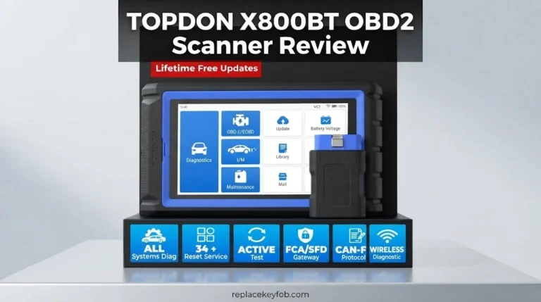 TOPDON X800BT OBD2 Scanner Review