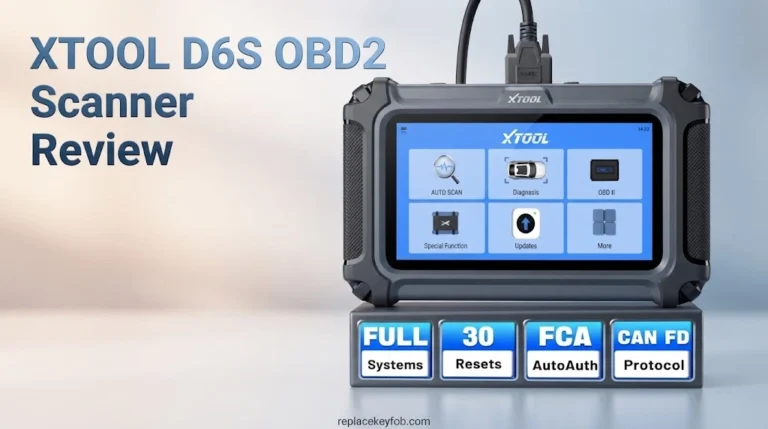 XTOOL D6S OBD2 Scanner Review