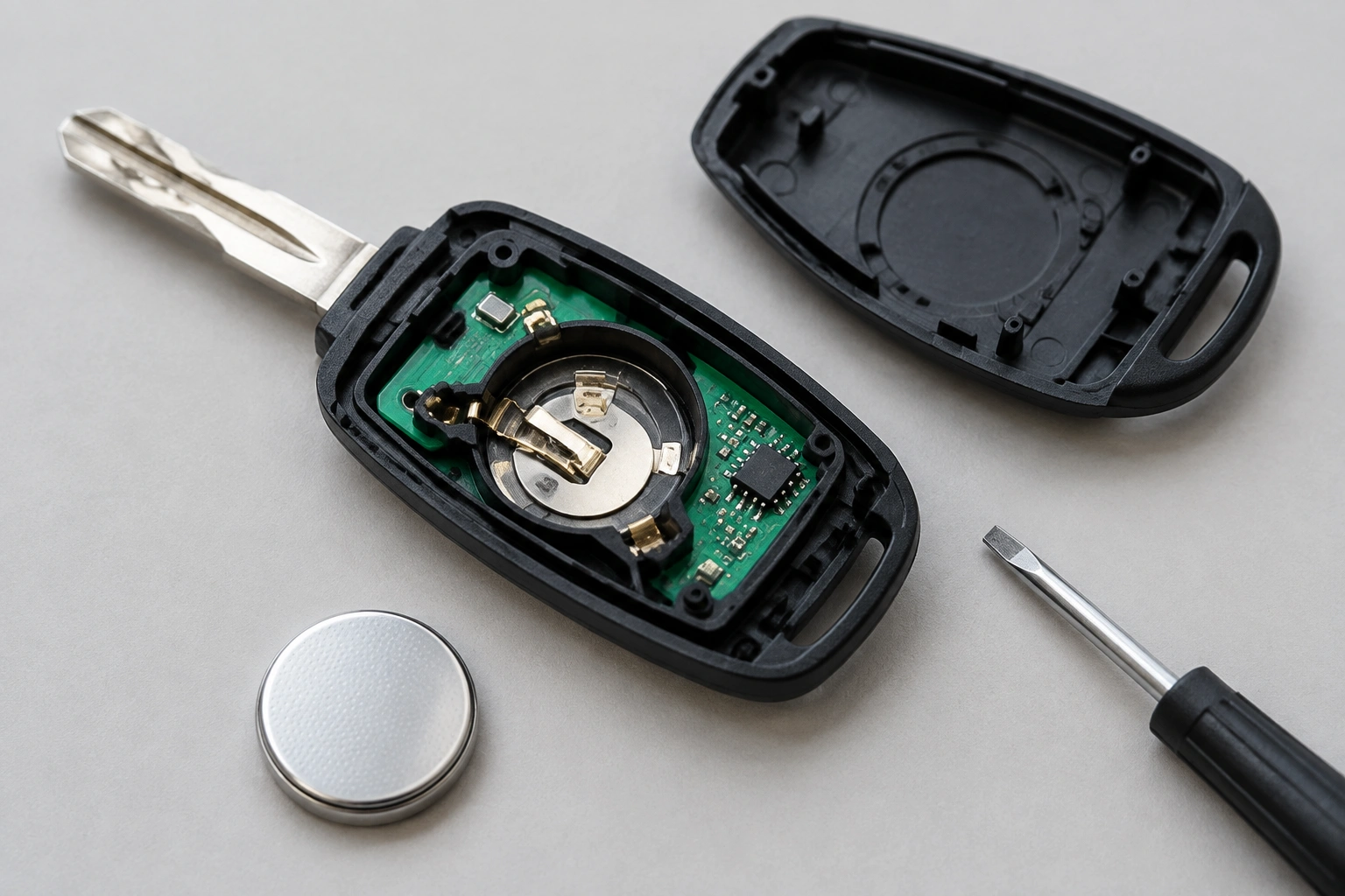 Car key fob battery troubleshooting after replacement