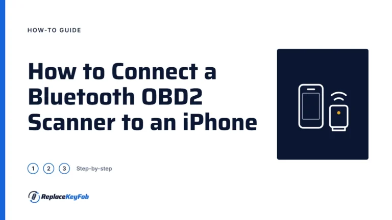 How to Connect a Bluetooth OBD2 Scanner to an iPhone