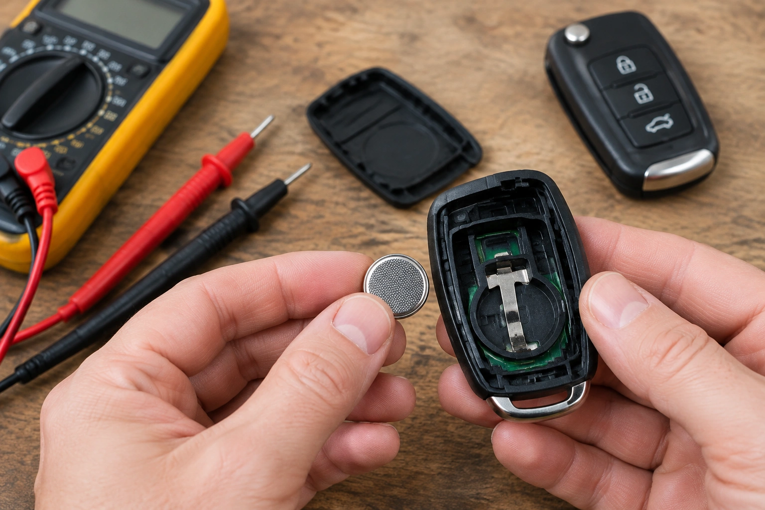 Key fob battery troubleshooting guide