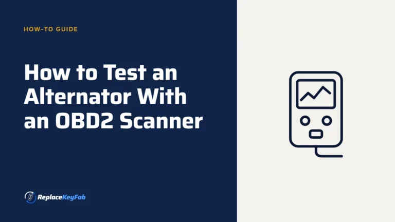 How to Test an Alternator With an OBD2 Scanner